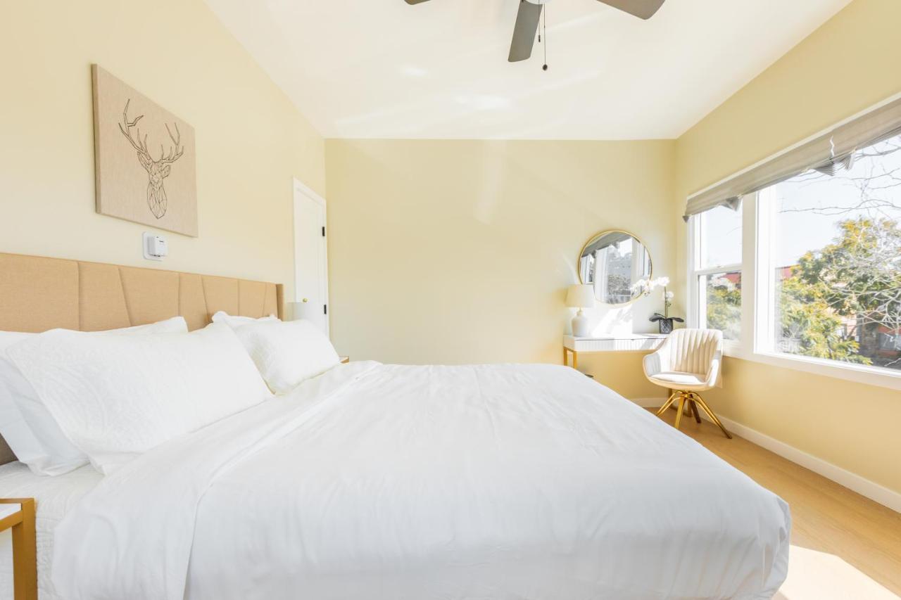 Cozy Sunny Brand-New Apt 1 Block From The Beach ลองบีช ภายนอก รูปภาพ