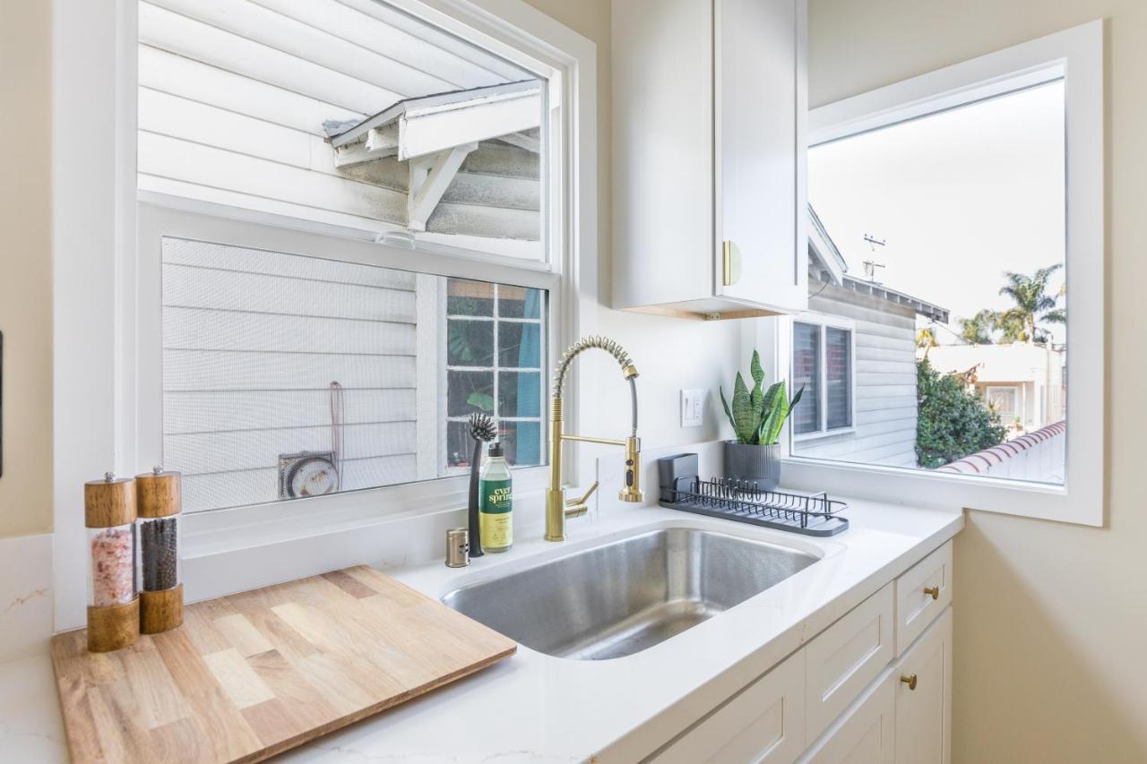 Cozy Sunny Brand-New Apt 1 Block From The Beach ลองบีช ภายนอก รูปภาพ